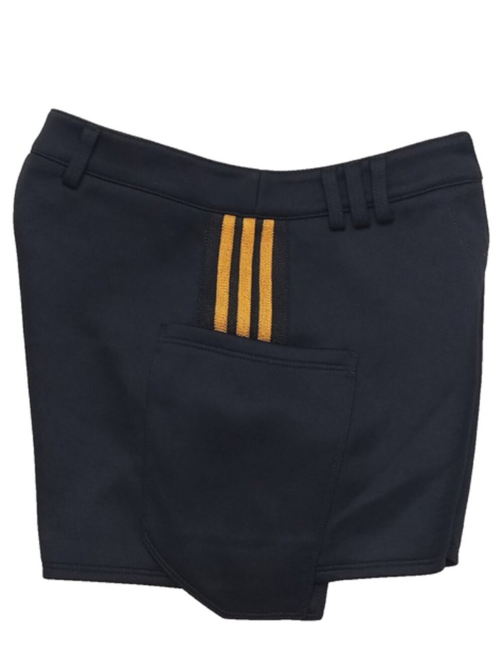 ADIDAS x Ivy Park Suit Shorts Beyonce 3 Stripes Sporty Tuxedo Pique Black Mesa S - Picture 6 of 16